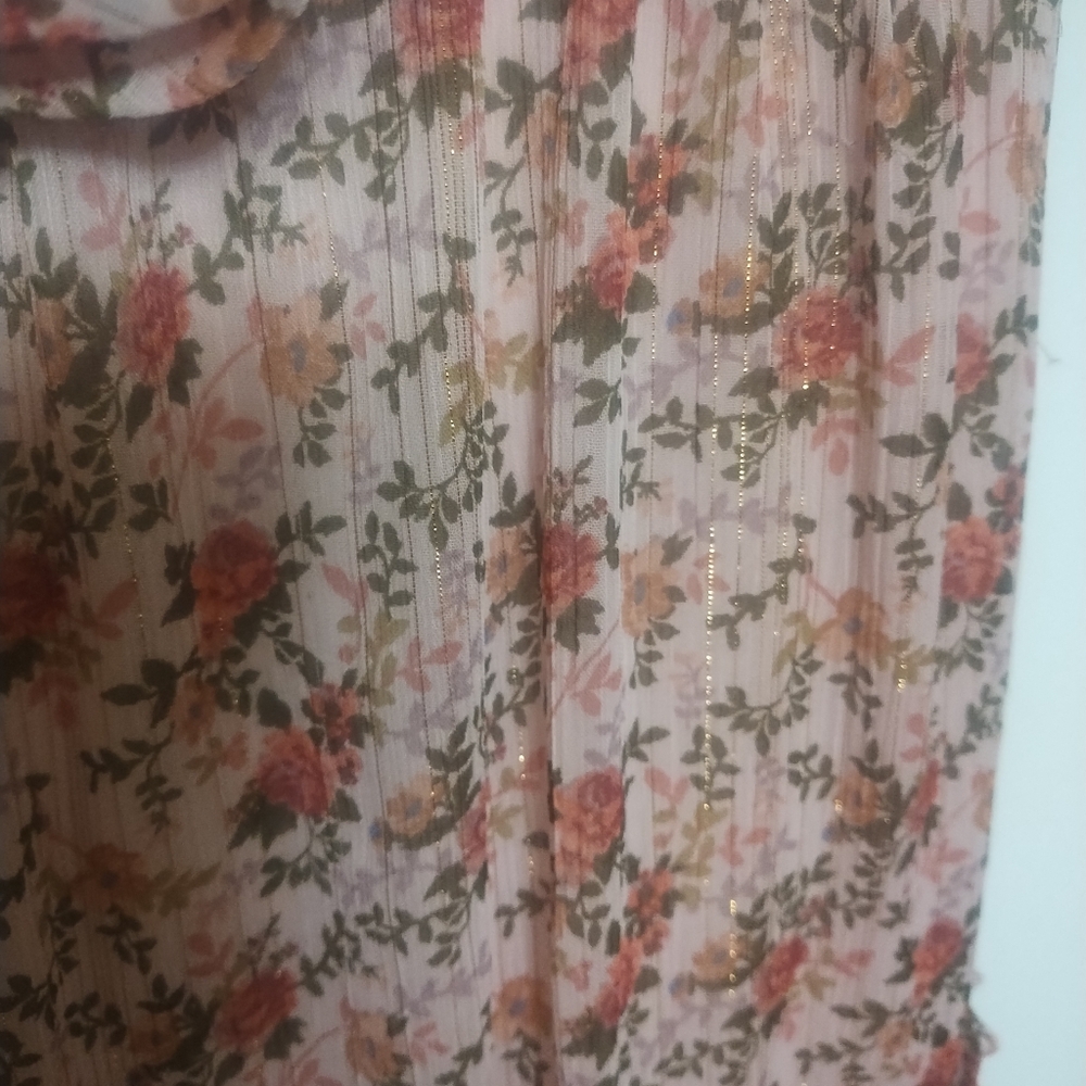 City Triangles Floral Ruffle Mini Dress - Picture 4 of 7